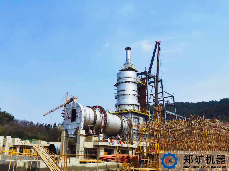 安徽阜陽100t/d綜合危廢焚燒固（危）廢回轉窯&二燃室項目 　